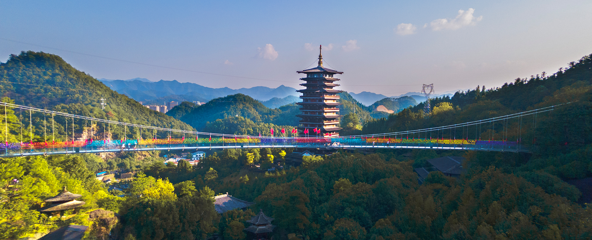 玻璃桥+观景台-浙江鹏鸣游乐设备有限公司