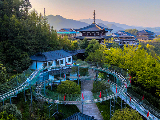 浙江衢州开化根宫佛国文化旅游区-浙江鹏鸣游乐设备有限公司